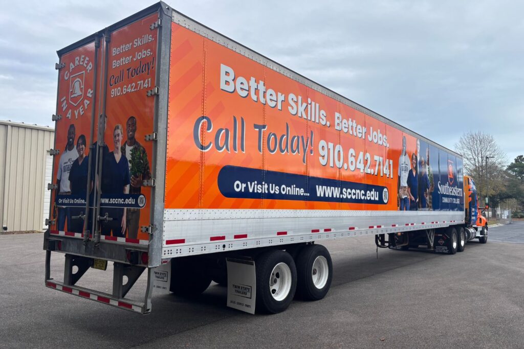 Vehicle Wrap for Cape Fear Community College