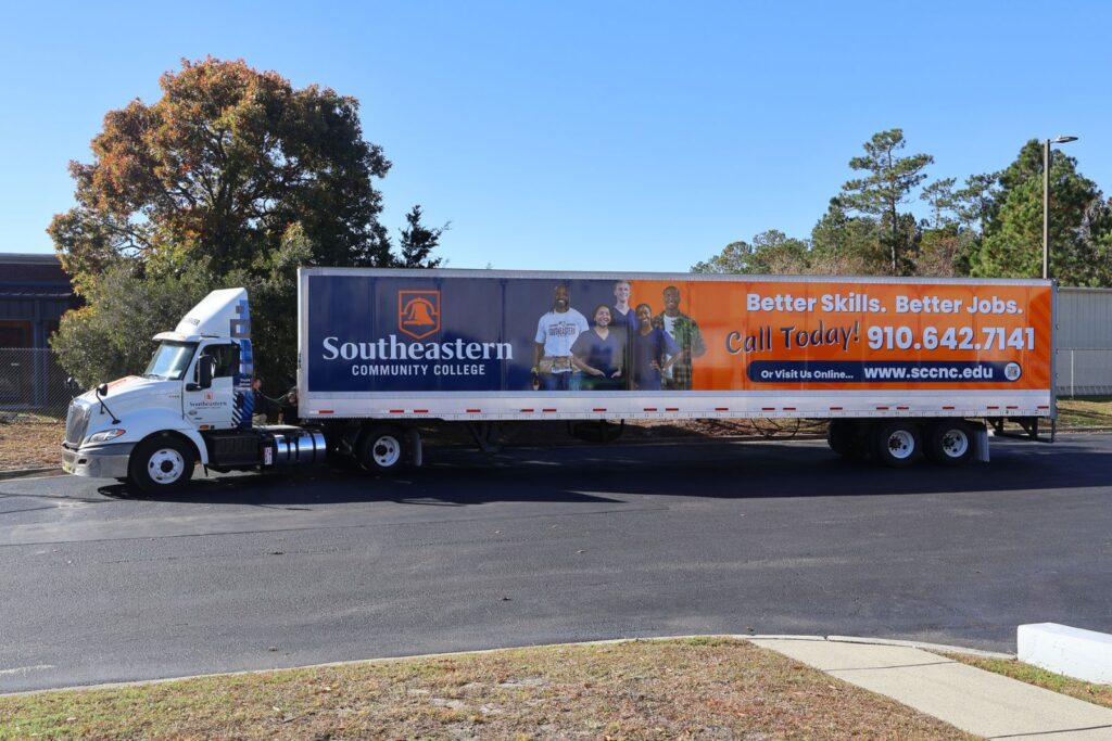 Vehicle Wrap for Cape Fear Community College