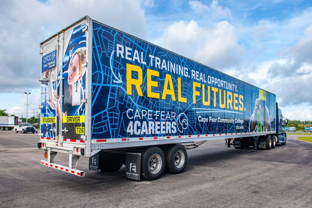 Vehicle Wrap for Cape Fear Community College