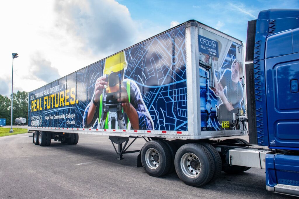 Vehicle Wrap for Cape Fear Community College