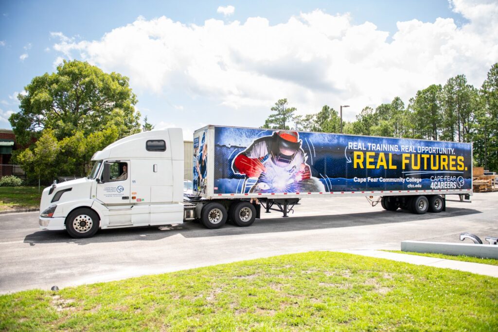 Vehicle Wrap for Cape Fear Community College