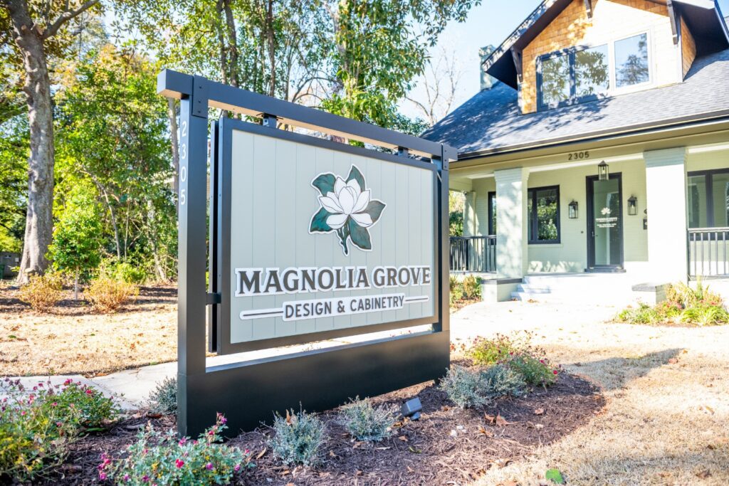Magnolia Grove Design Exterior Signage